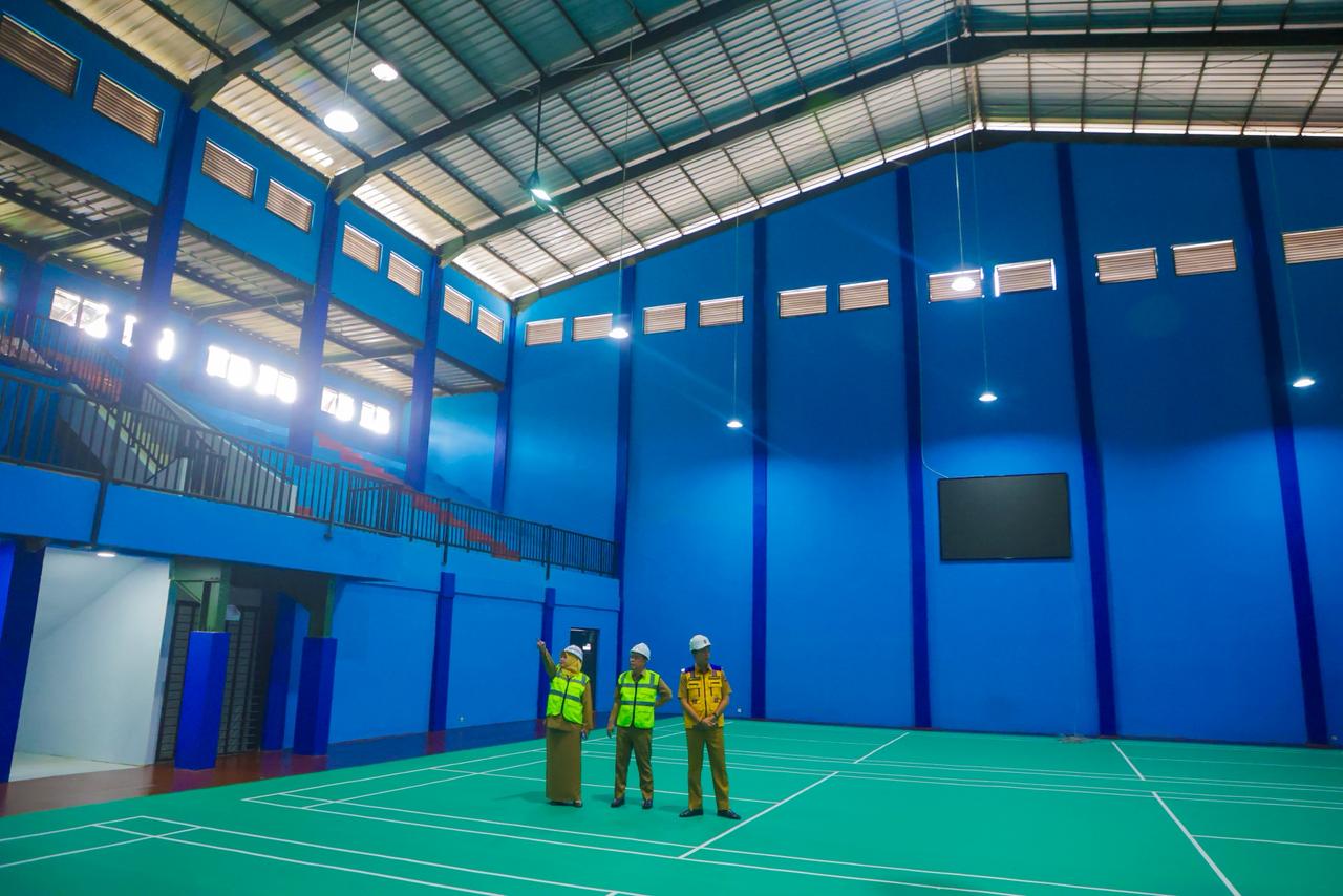 Dedie Rachim Tinjau Rehabilitasi Kawasan GOR Pajajaran 3 gor3