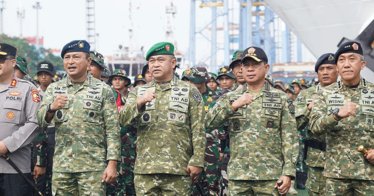 Kasad Tutup Latsitarda Nusantara 46, Perkuat Integrasi dan Kepemimpinan Taruna TNI-Polri 2 KASAD