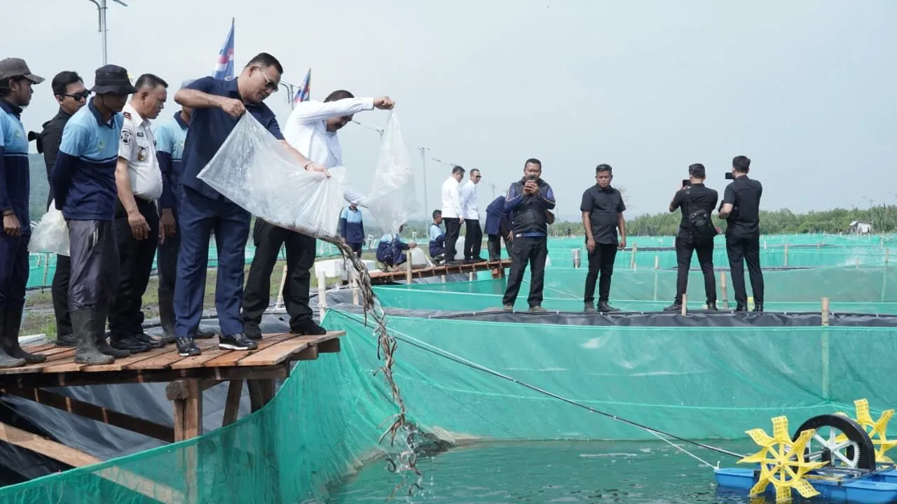 Menteri Imipas Ajak Komisi XIII DPR Tinjau Tambak Sidat Warga Binaan Nusakambangan 2 Nusakambangan2
