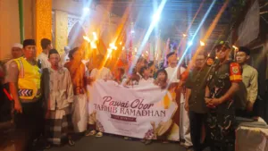 Kemeriahan Pawai Obor Warga Joglo Sambut Ramadan 1447 Hijriyah