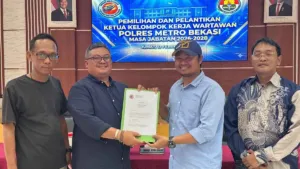 Suryo Daryono Terpilih Aklamasi Pimpin Pokja Wartawan Polres Metro Bekasi 2026-2028