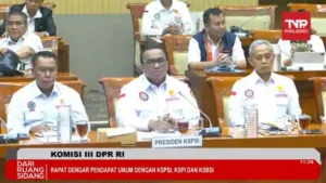 Tiga Konfederasi Buruh Datangi Komisi III DPR, Tegaskan Polri Harus Tetap di Bawah Presiden