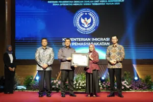 Keren! Lima Kantor Imigrasi Raih Predikat Tertinggi WBBM