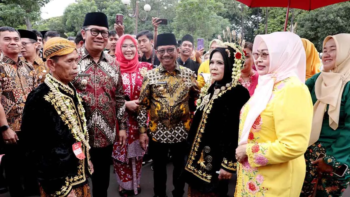 106 Pasangan Nikah Massal di Tangerang Ngebesan 2026, HUT ke-33 Kota Tangerang Satukan Warga Lintas Agama 3 nikah massal 1