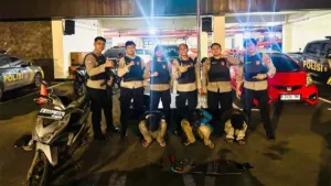 Patroli Polisi Gagalkan Aksi Begal di Rawalumbu Bekasi, Tiga Pelaku Dibekuk 3 Patroli Polisi Gagalkan Aksi Begal di Rawalumbu Bekasi, Tiga Pelaku Dibekuk