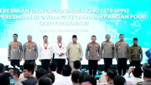 Presiden Anugerahkan Bintang Jasa dan Satyalancana kepada Penggerak Program Gizi Polri