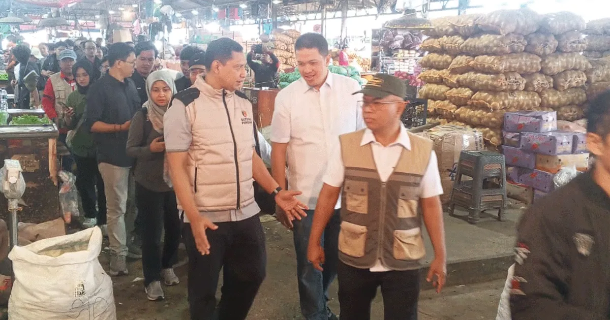 Satgas Saber Pelanggaran Pangan Pusat Sidak 2 Pasar di Kota Tangerang, Harga Pangan Masih Stabil 2 satgas-pangan1