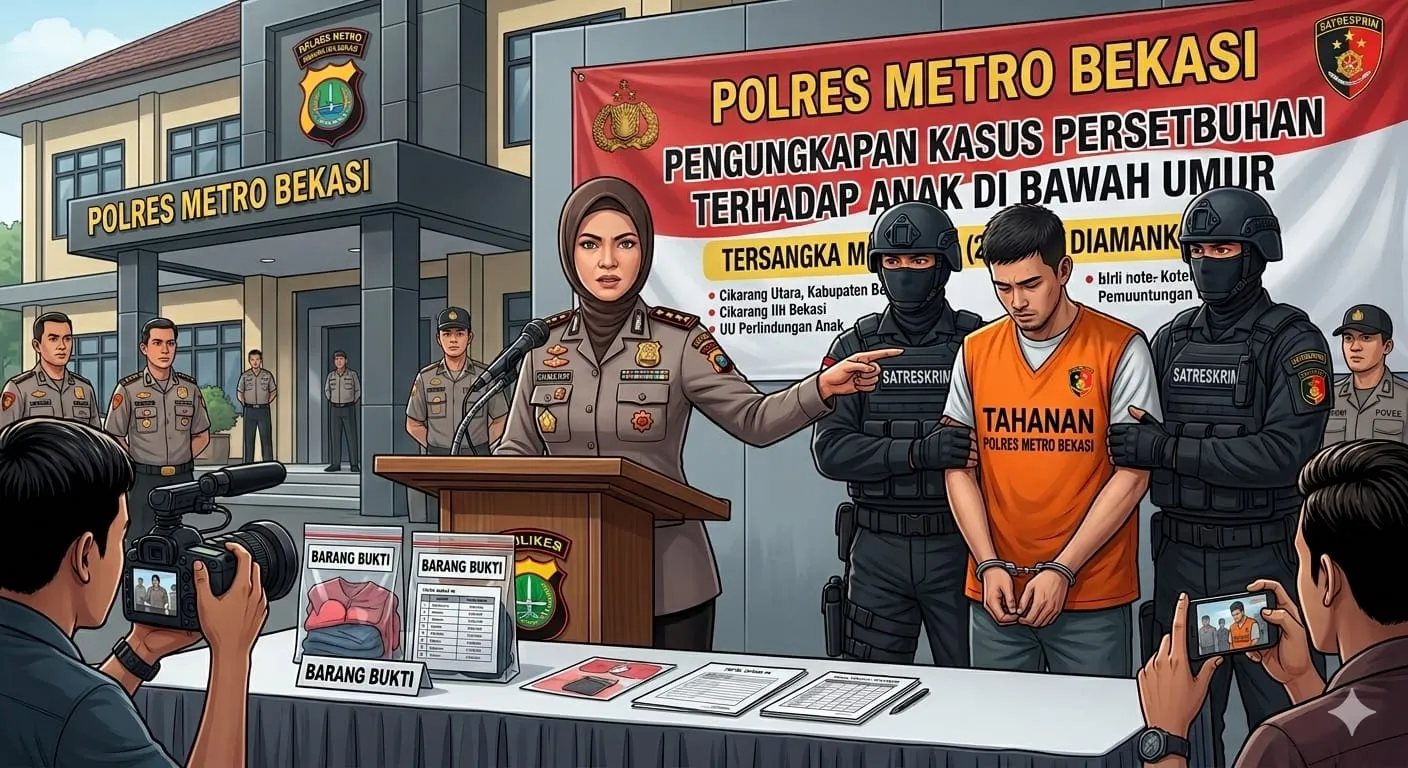 Kejahatan Seksual di Bekasi Terungkap, Pembina Pramuka Diduga Perkosa Siswi SMK 1 Kejahatan Seksual di Bekasi Terungkap, Pembina Pramuka Diduga Perkosa Siswi SMK