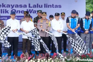 Dibuka Kapolri, Jalur One Way Nasional dari Kalikangkung hingga Cikampek Resmi Berlaku