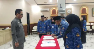 Pemkot Serang Lantik 2 Pimpinan Tinggi Eselon II dan Administrator