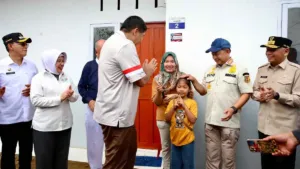 Pemerintah Serahkan 120 Unit Huntap Bagi Penyintas Bencana di Tapsel