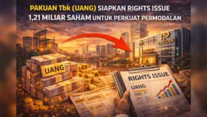 Pakuan Tbk (UANG) Siapkan Rights Issue 1,21 Miliar Saham untuk Perkuat Permodalan