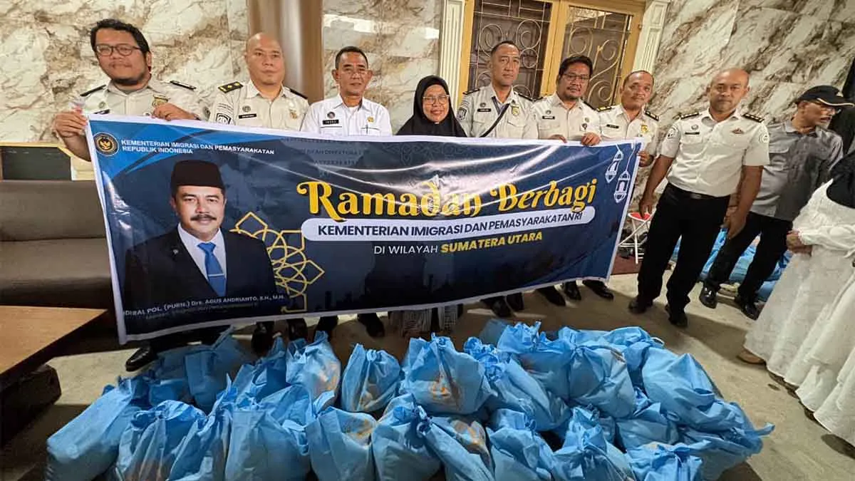 Pemasyarakatan dan Imigrasi Sumut Bagikan 4.000 Paket Bantuan di Ramadan 2 Untitled 31
