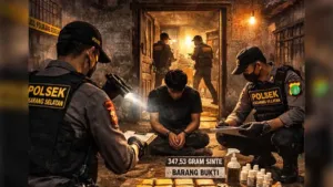Produksi 347 Gram Sinte, Mahasiswa 19 Tahun Diciduk Polisi di Cikarang Selatan