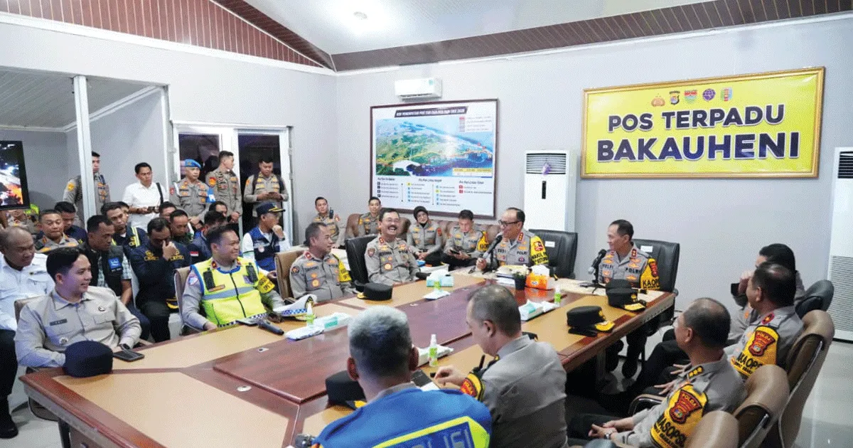 Wakapolri Pantau dari Udara! Arus Mudik Merak–Bakauheni Masih Lancar, Ini Prediksi Puncaknya 2 arahan wakapolri