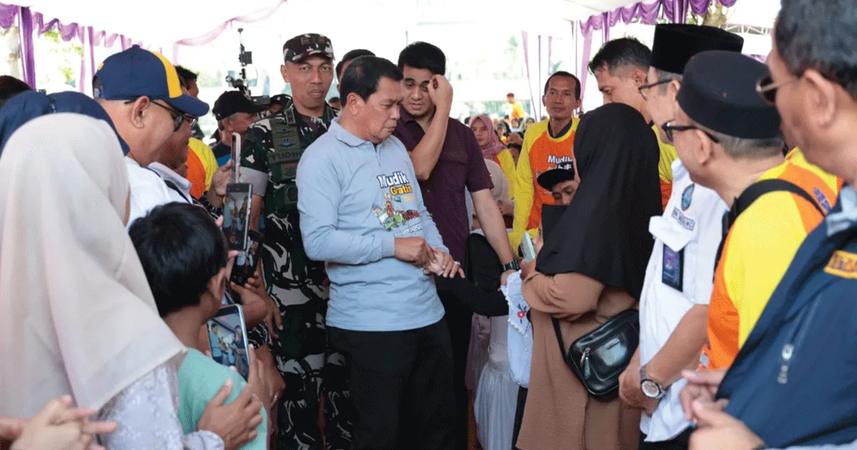 Pemkab Tangerang Berangkatkan 3000 Lebih Peserta Mudik Gratis 2 bupati tangerang