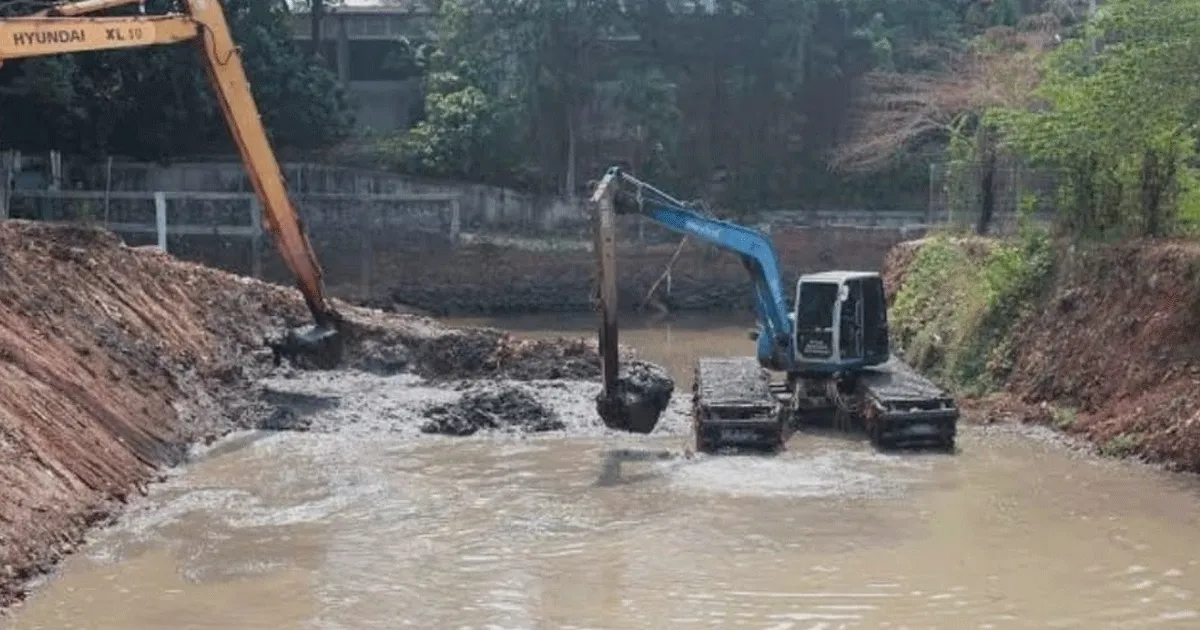 Solusi Banjir Jakarta, Pramono Andalkan Normalisasi Tiga Sungai 2 kali krukut