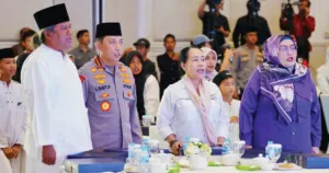 Pesan Kapolri ke Buruh saat Bukber KSBSI: Jaga Persatuan, Kawal Investasi, Stabilkan Kamtibmas