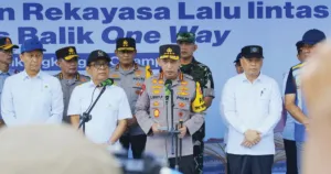 Kapolri Minta Jajaran Mitigasi Cuaca Buruk Selama Arus Balik Lebaran