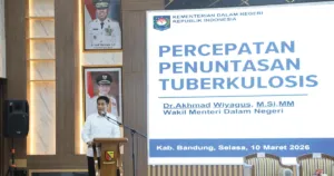 Wamendagri Wiyagus Desak Pemda Jawa Barat Percepat Eliminasi TBC