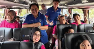 XLSMART Berangkatkan 700 Peserta Mudik Gratis 2026 ke Jawa