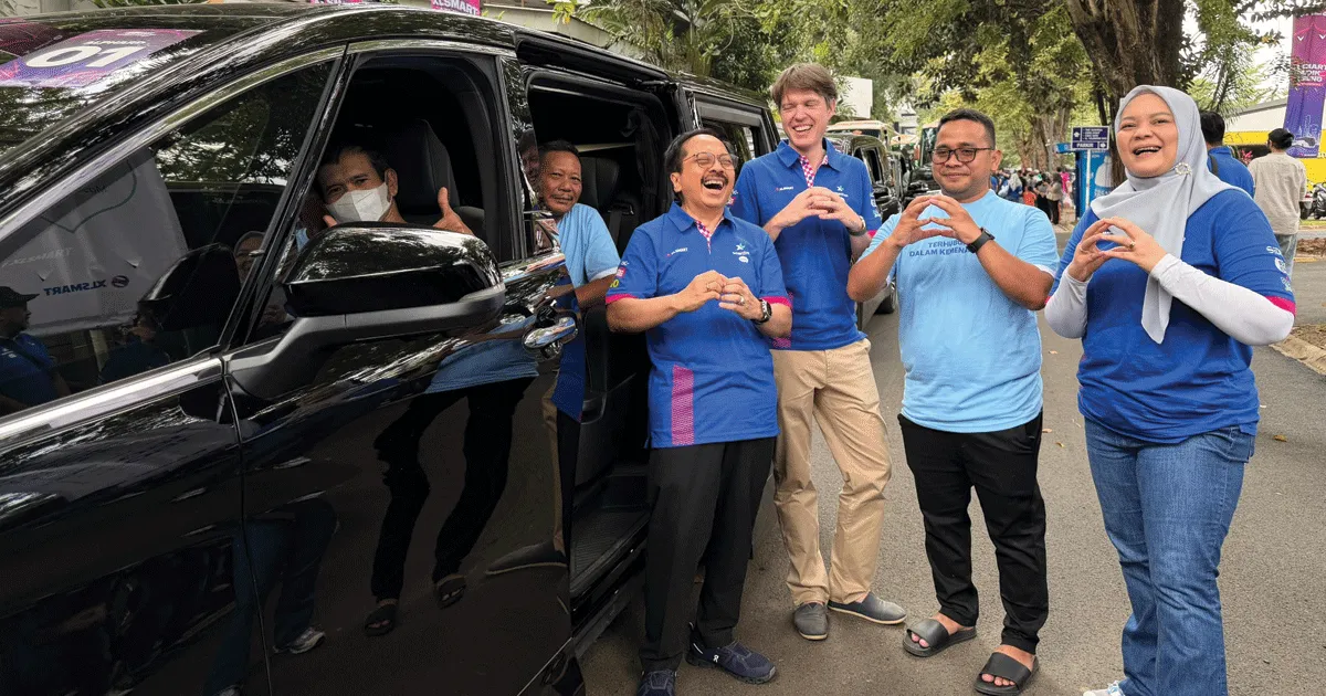XLSMART Berangkatkan 700 Peserta Mudik Gratis 2026 ke Jawa 2