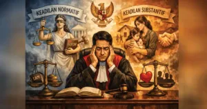 Menimbang Keadilan: Keadilan Normatif atau Keadilan Substantif 9 Menimbang Keadilan: Keadilan Normatif atau Keadilan Substantif