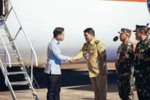 Tiba di Manado, Wapres Gibran Tinjau Sejumlah Wilayah Terdampak Gempa Bumi