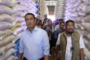 Mentan Klaim Cadangan Beras Nasional Tembus 4,5 Juta Ton