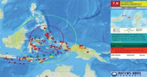 Rentetan 48 Gempa Susulan Guncang Bitung, Ini Zona Siaga Tsunami Versi BMKG 7 Rentetan 48 Gempa Susulan Guncang Bitung, Ini Zona Siaga Tsunami Versi BMKG