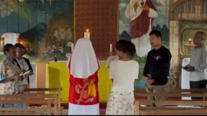 Suasana Tenang di Sinak, Satgas Cartenz Kawal Ibadah Prapaskah Tanpa Gangguan