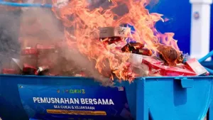 Bea Cukai Banten Musnahkan 26 Juta Batang Rokok Ilegal