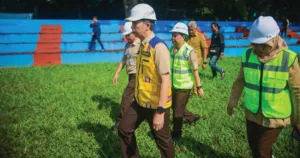 Dedie Rachim Tinjau Rehabilitasi GOR Pajajaran, Siap Jadi Magnet Baru Olahraga Bogor