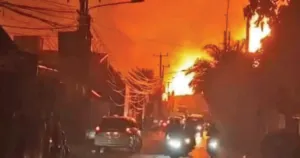 Kebakaran SPBE Cimuning Bekasi, 12 Orang Luka Bakar dan Sempat Terjadi Ledakan