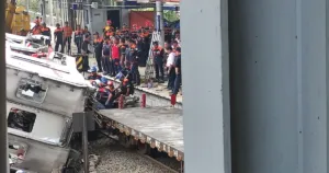 Evakuasi Rampung, Korban Tewas Tabrakan Kereta di Bekasi Jadi 15 Orang
