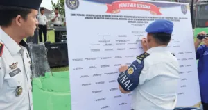 Sumpah Teguhkan Komitmen Tanpa Narkoba dan Pungli Menggema di Lapas Kotabumi