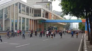 Insiden Kecelakaan Maut, Komunitas Sepeda Sebut CFD di Kawasan Monas Kian Tak Aman