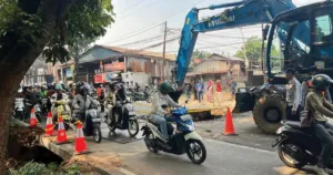 Saluran Berusia 25 Tahun Lebih Jadi Sorotan Usai Jalan Amblas di Lenteng Agung