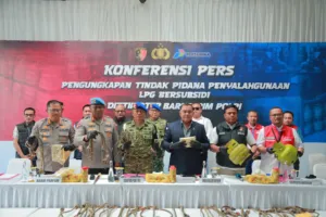 Bareskrim Gerebek Gudang Pengoplos LPG Subsidi di Klaten, 1.465 Tabung Disita