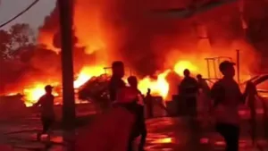 Pabrik Briket di Bogor Ludes Terbakar saat Subuh, Api Diduga dari Tungku Pemanggangan