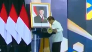 Tak Ingin Membelakangi Presiden, Menteri Agus Geser Posisi Podium saat Seminar Pemasyarakatan