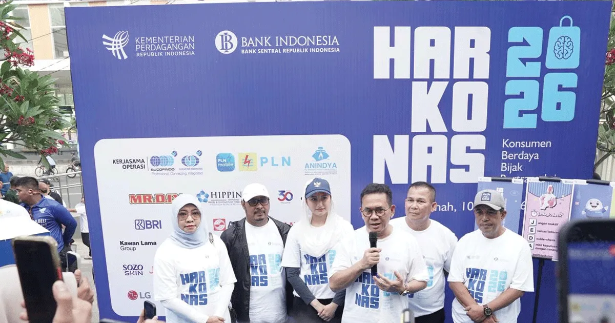 Mendag Gebrak Harkonas 2026, Konsumen Cerdas Jadi Kunci Produk RI Kuasai Pasar 1 Mendag Gebrak Harkonas 2026, Konsumen Cerdas Jadi Kunci Produk RI Kuasai Pasar