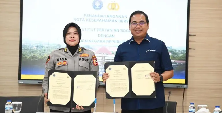 IPB University dan Polri Teken MoU Strategis untuk Penguatan SDM dan Ketahanan Pangan 1 IPB University dan Polri Teken MoU Strategis untuk Penguatan SDM dan Ketahanan Pangan
