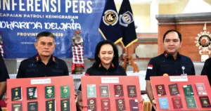 Imigrasi Ngurah Rai Sikat Puluhan WNA Bermasalah, Overstay hingga Kerja Ilegal Terbongkar