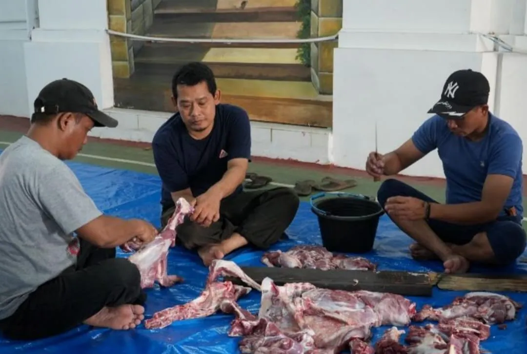 Berstandar Higienitas, Kejari Depok Salurkan Hewan Daging Kurban ke Masyarakat Hingga Ojol 1 Berstandar Higienitas, Kejari Depok Salurkan Hewan Daging Kurban ke Masyarakat Hingga Ojol