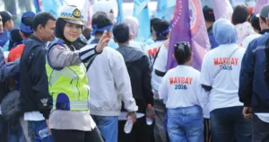 Buruh Tertib Saat May Day 2026, Polri: Ini Contoh Demokrasi Sehat