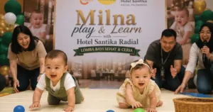 Hotel Santika Radial Palembang Gelar “Milna Play & Learn”, Lomba Bayi Sehat dan Ceria untuk Keluarga 9 Hotel Santika Radial Palembang Gelar “Milna Play & Learn”, Lomba Bayi Sehat dan Ceria untuk Keluarga