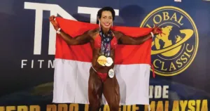 Polwan Kapolsek Asal Maluku Borong 3 Medali Internasional di Malaysia