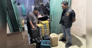 Tanggapi Laporan Warga, Polsek Ciruas Sita Tuak