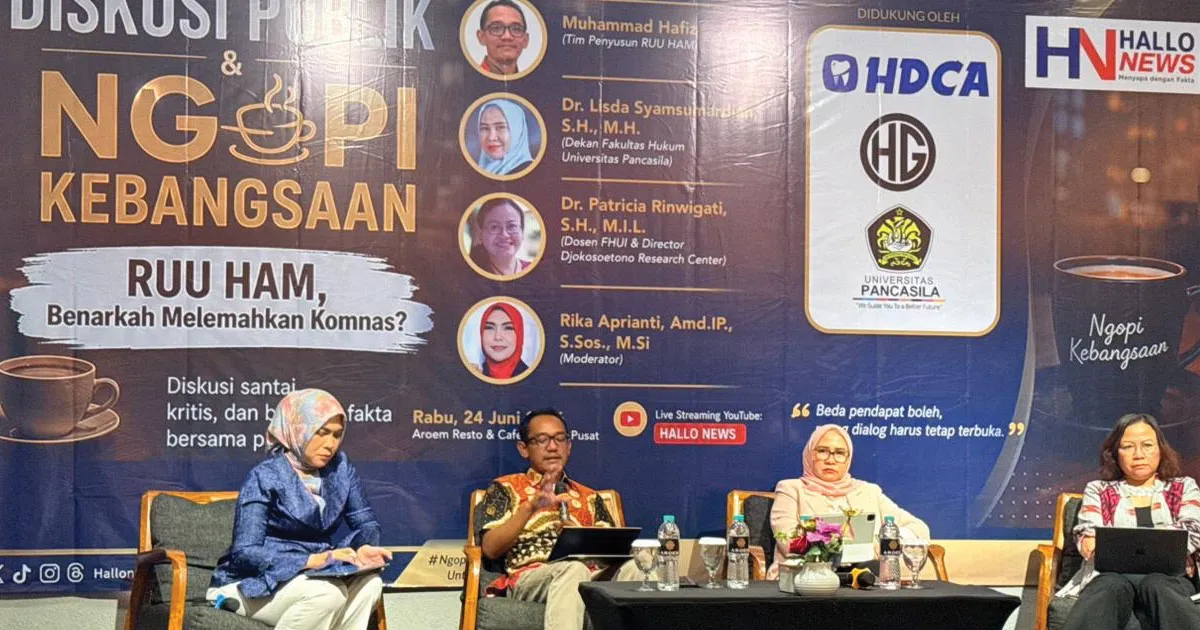 Revisi UU HAM Diklaim Perkuat Independensi Komnas HAM, Tim Penyusun Beberkan Dasarnya 2 DISKUSI1